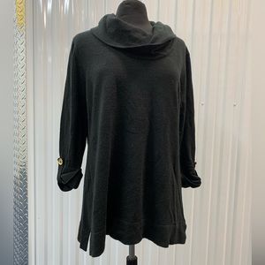 JM Collection Cowl Neck Sweater